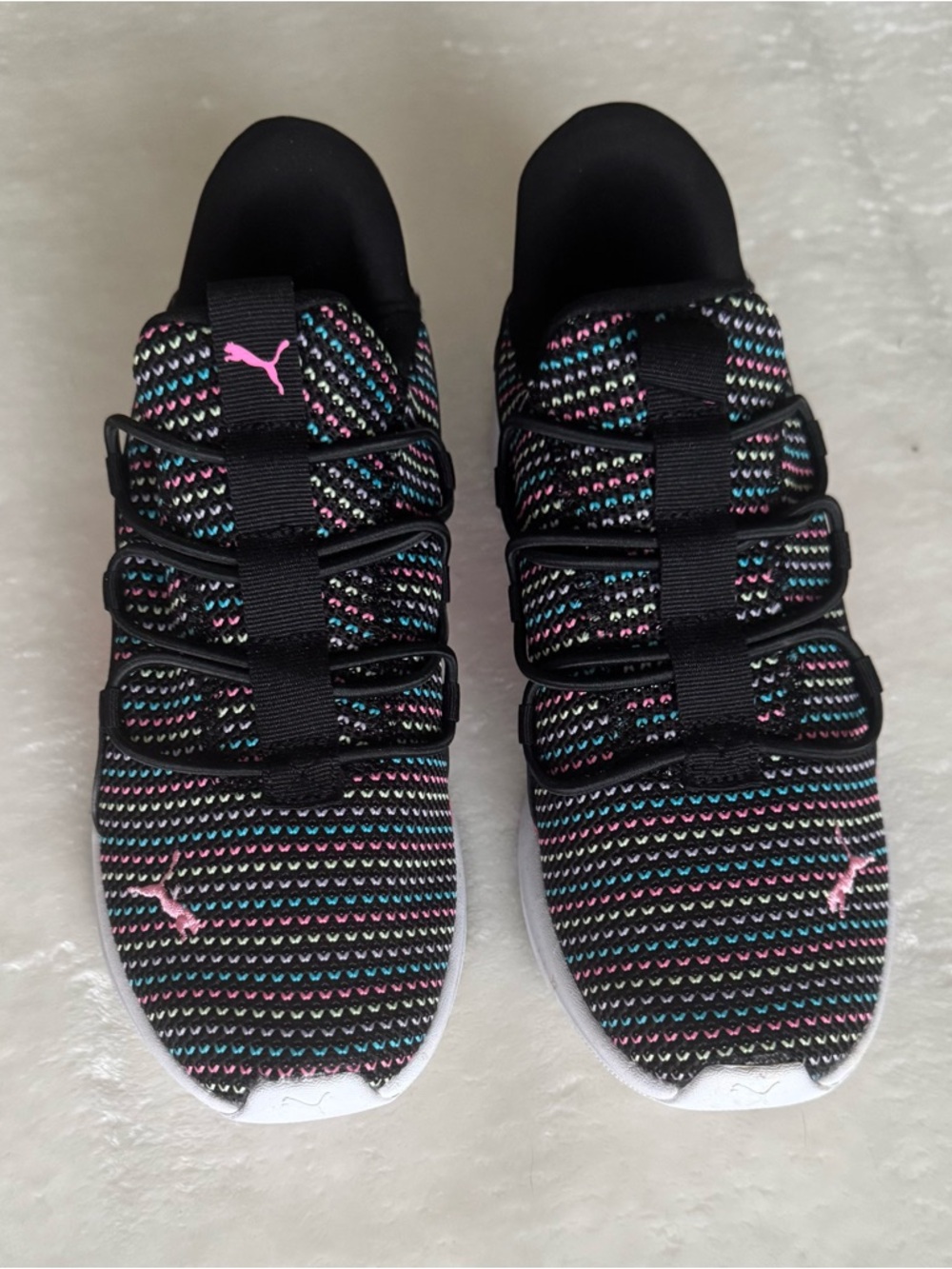 Multicolor Slip-On Sneakers | Sport Walking Shoes | EU 39 | Like New